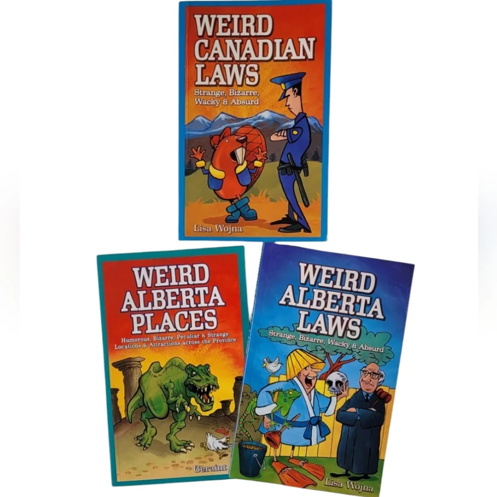 Weird Canadian and Alberta Books Bundle - Picture 1 of 7